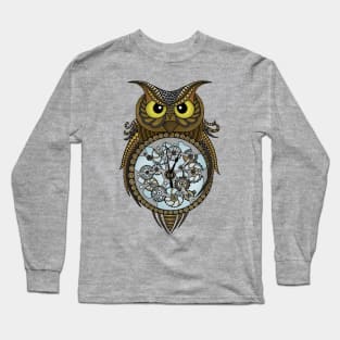 Steam punk owl Long Sleeve T-Shirt